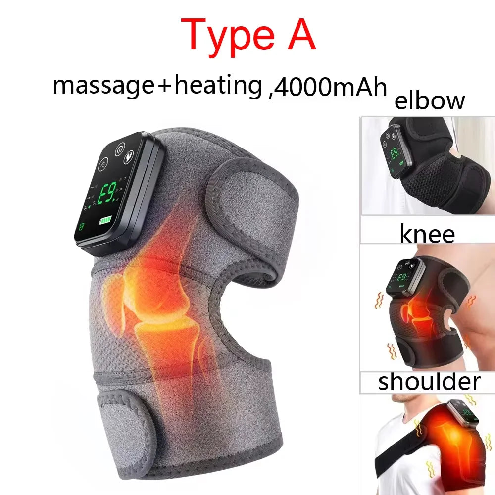 Helicare - Masajeador de Rodilla Inteligente con Calor y Vibración