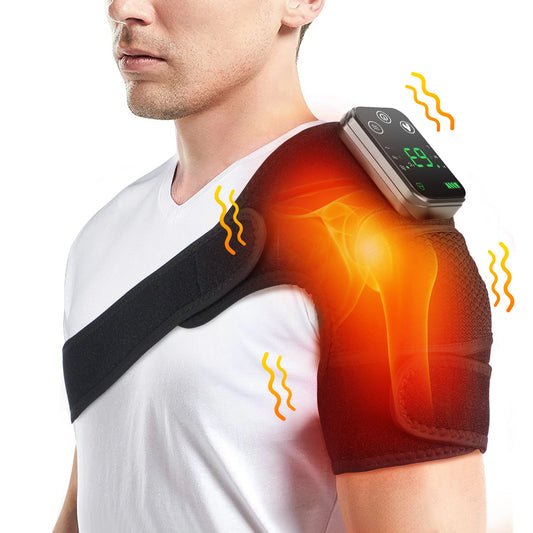 Helicare - Masajeador de Rodilla Inteligente con Calor y Vibración